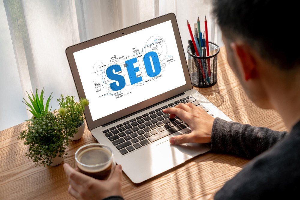 Business owners using SEO to grow online visibility