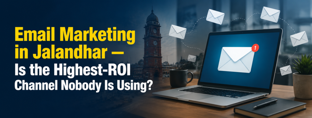 Email Marketing in Jalandhar — Is the Highest-ROI Channel Nobody Is Using?