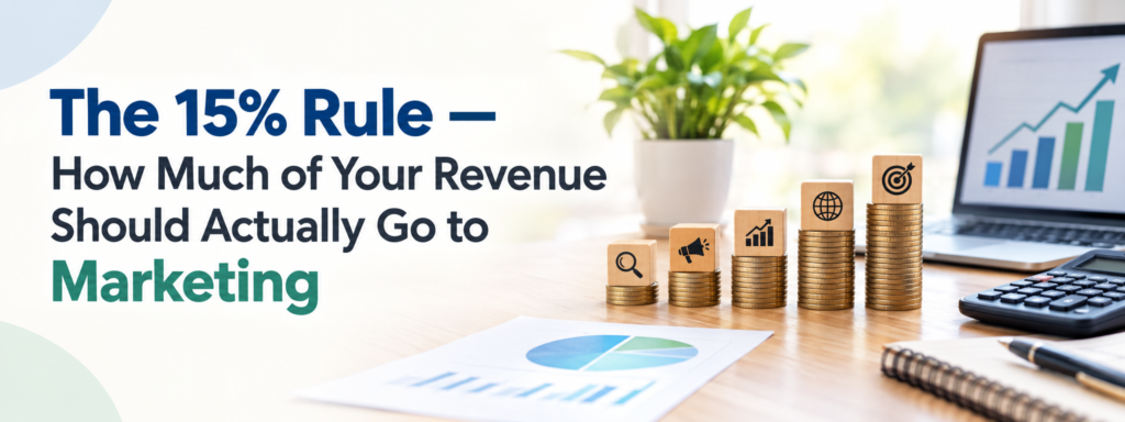 The 15% Rule — How Much of Your Revenue Should Actually Go to Marketing
